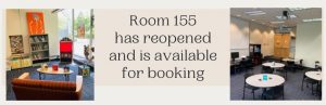Room 155 is Available for Booking